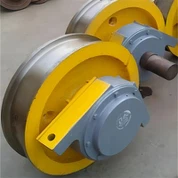 מכירה חמה מותאם אישית פרזול פלדה גלגל מנוף מנוף